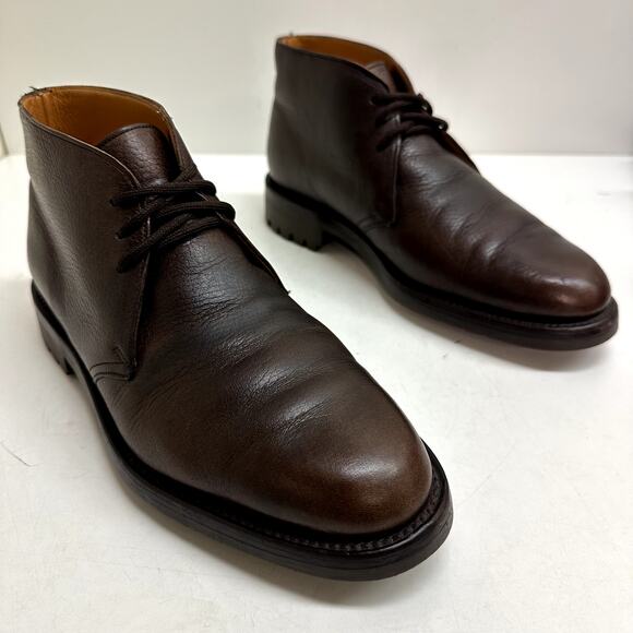 EXCELLENT Grenson x Barney\'s New York Brown Leather Chukka Boot Men\'s US 10 main image 12